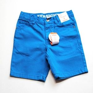 NWT Boys Gymboree Denium Short /Bright Blue Size 6